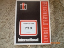 LIVRET   ENTRETIEN   CULTIVATEUR   INTERNATIONAL   720