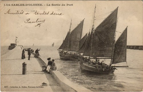 Cpa les sables - cpa,