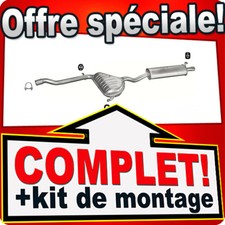 Ligne pot d'échappement pour