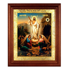 Icone la Résurrection du Christ - Icone religieuse Jesus Christ - Icone russe