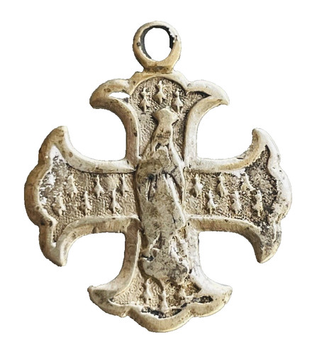 Médaille croix notre dame - médaille, notre-dame