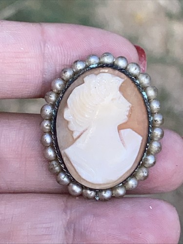 Broche pendentif camée - pendentif,