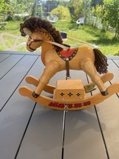 Vintage Cheval À Bascule