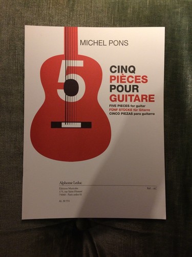 Michel pons cinq - cinq, pièces