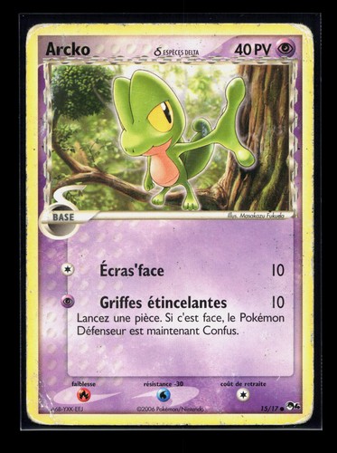 Carte pokémon arcko pop - carte,