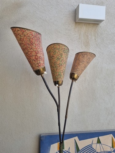Lampadaire lampe années 60 - lampadaire,