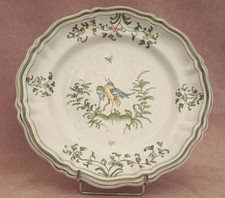 Assiette ancienne  faience