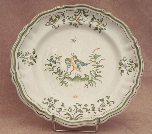 Assiette ancienne faience - assiette,