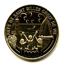 85 SAINT-GILLES-CROIX-DE-VIE 2, Enfants, Phare & voilier, 2014, Monnaie de Paris