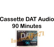 CASSETTE SONY DAT 90 MINUTES
