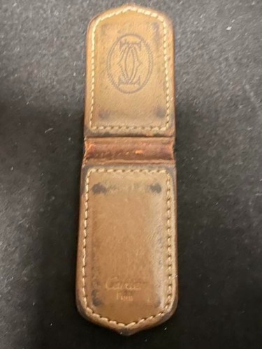 Portefeuille cartier cuir - portefeuille, en