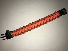 Firecord™ Paracord Survival Bracelet W/Ferrocerium Rod, compass, & Whistle