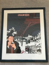 Lithographie Nestor Burma Jacques Tardi