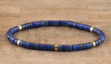 Bracelet de perles 4mm Lapis