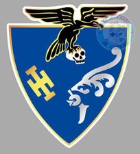 STICKER BLASON ESCADRON CHASSE