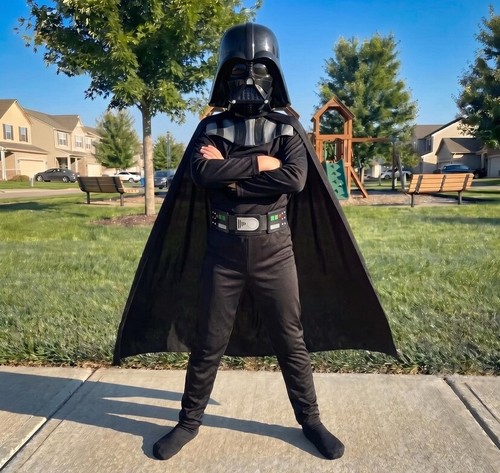 Costume dark vador enfant - dark,
