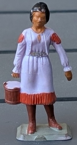 Figurine indienne tenant - indienne, un