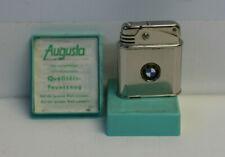 Briquet à essence BMW Augusta en métal chromé des années 50