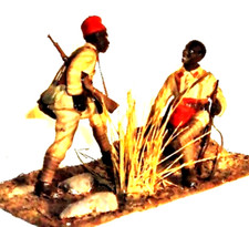 Maquette  HELLER - Tirailleurs sénégalais - Plastique 1/35        1387