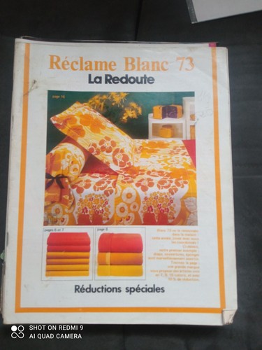 Catalogue redoute 1973 - la,