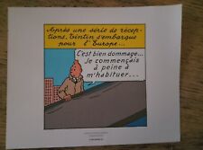 planche Tintin moulinsart extrait tintin en amerique planche 62 strip 3