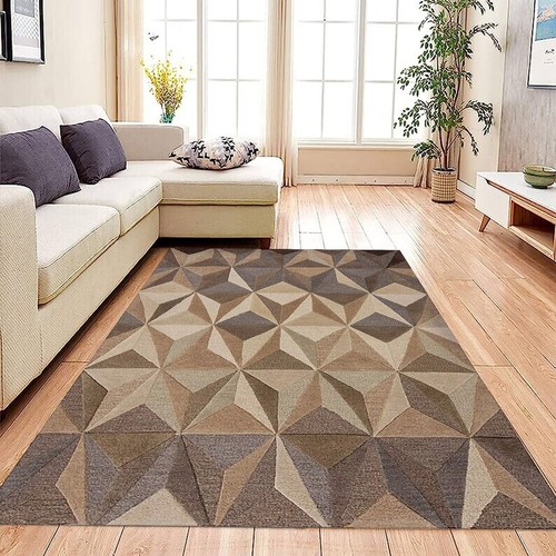 Tapis touffetés laine faite - laine,
