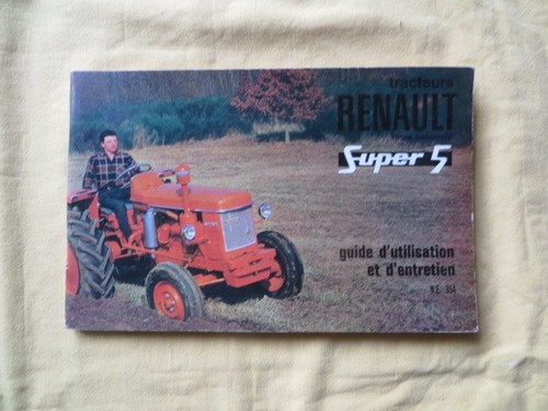 Tracteur renault super - tracteur,