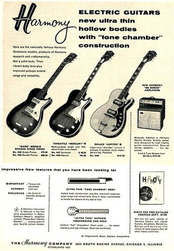 1960 harmony stratotone - 1960,