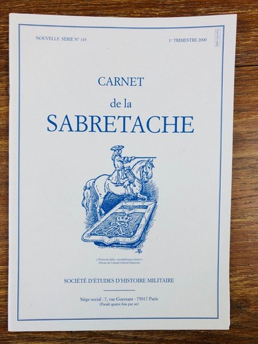 Carnet sabretache 143 - la, #