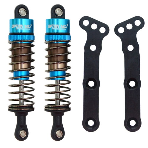 Aluminm oil shocks - aluminm, w/front