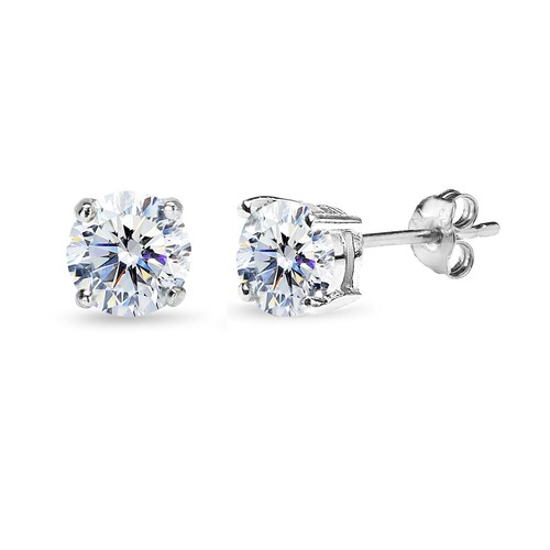 6mm rond solitaire - 6mm,