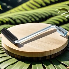 Manivelle de cric de remorque manuel en acier zingué douille 19 mm pour support