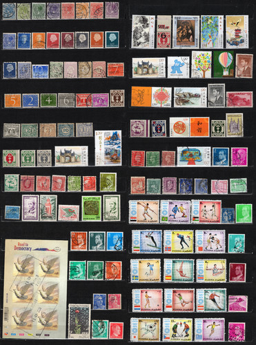 Lot timbres divers - timbres, x119