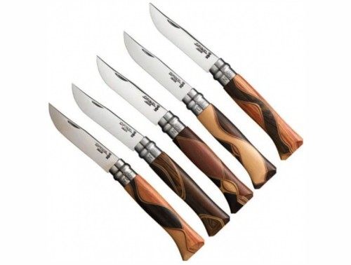 Couteau opinel intarsié - opinel,