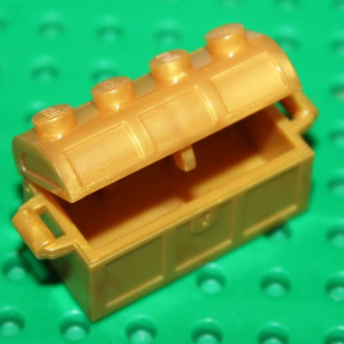 Coffre lego pearl gold - coffre,