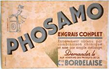 Buvard publicitaire - Phosamo