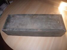 Boite métallique pour caisse à munitions France WW2
