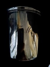 Belle timbale métal argenté - métal,