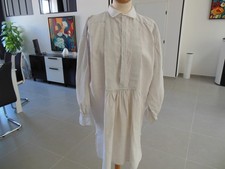 Chemise ancienne d'homme grand père lin très bon état Ni usure ni tache