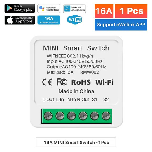 Smart switch wifi 16a - wifi,