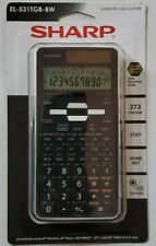 Sharp EL-531TGB-BW Scientific Calculator  273 Functions Black & White New 