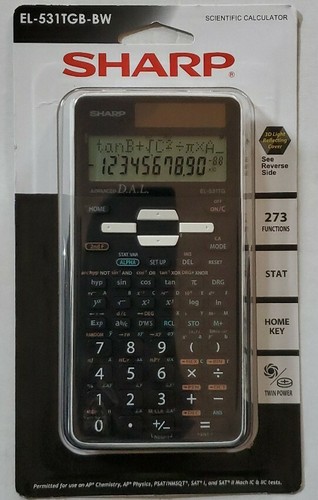 Sharp 531tgb scientific - sharp, el-531tgb-bw