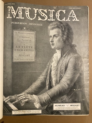 Reliure magazine musical - reliure,