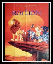 THE LION KING ? Disney B Large French Grande Vintage Movie Poster Original 1994
