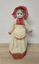 Poupée d'artiste poupée en porcelaine doll 42 cm collector rare vintage