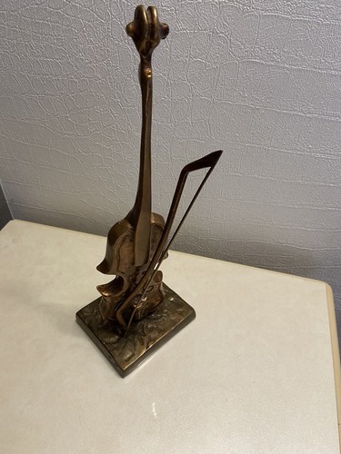 Sculpture bronze signée - , lohe