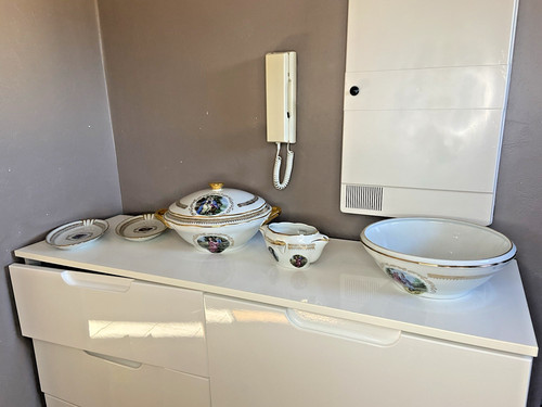 Ancien service porcelaine g - porcelaine, c.g