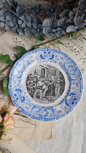 Ancienne assiette - ancienne,