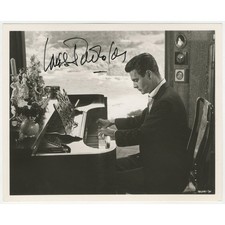 JULIE DeLuxe Signed Photo by LOUIS JOURDAN  - 8x10 in. - 1956