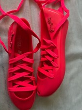 MELISSA + JEREMY SCOTT COLLABORATION BALLERINES FUSCHIA  37 EUR/6 USA NEUVES 